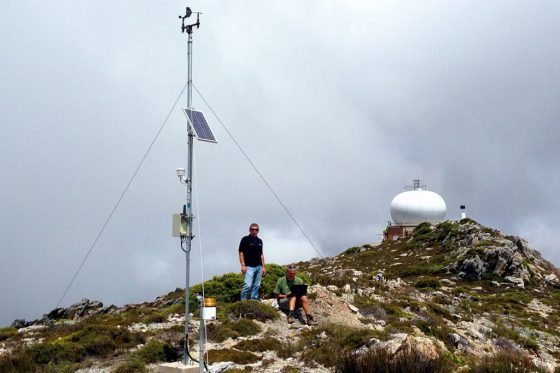 InterMet Automatic Weather Station Mountain top