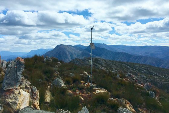 InterMet Automatic Weather Station mountain top